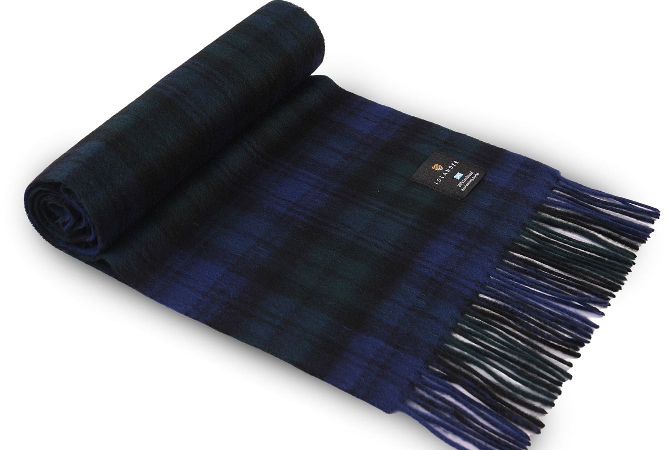 Harris Tweed Inspired Lambswool Scarf