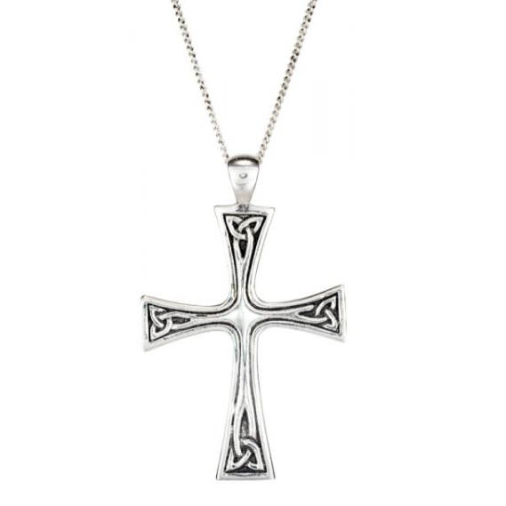 Toucan - Sterling Silver Medieval Celtic Cross