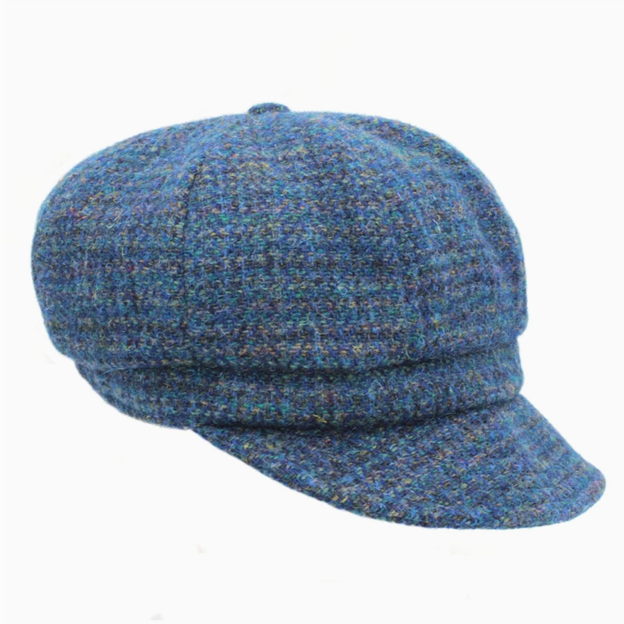 Harris Tweed Baker Boy Cap is