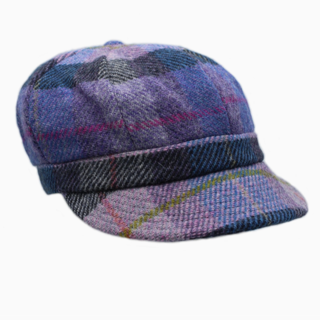 Harris Tweed Baker Boy Cap is