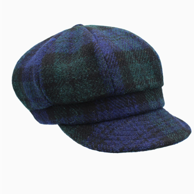 Harris Tweed Baker Boy Cap is