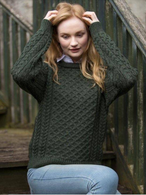 Aran Craft Unisex Crew Neck Sweater