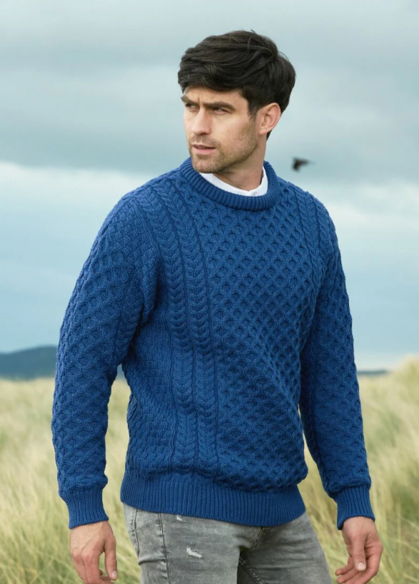Aran Craft Unisex Crew Neck Sweater