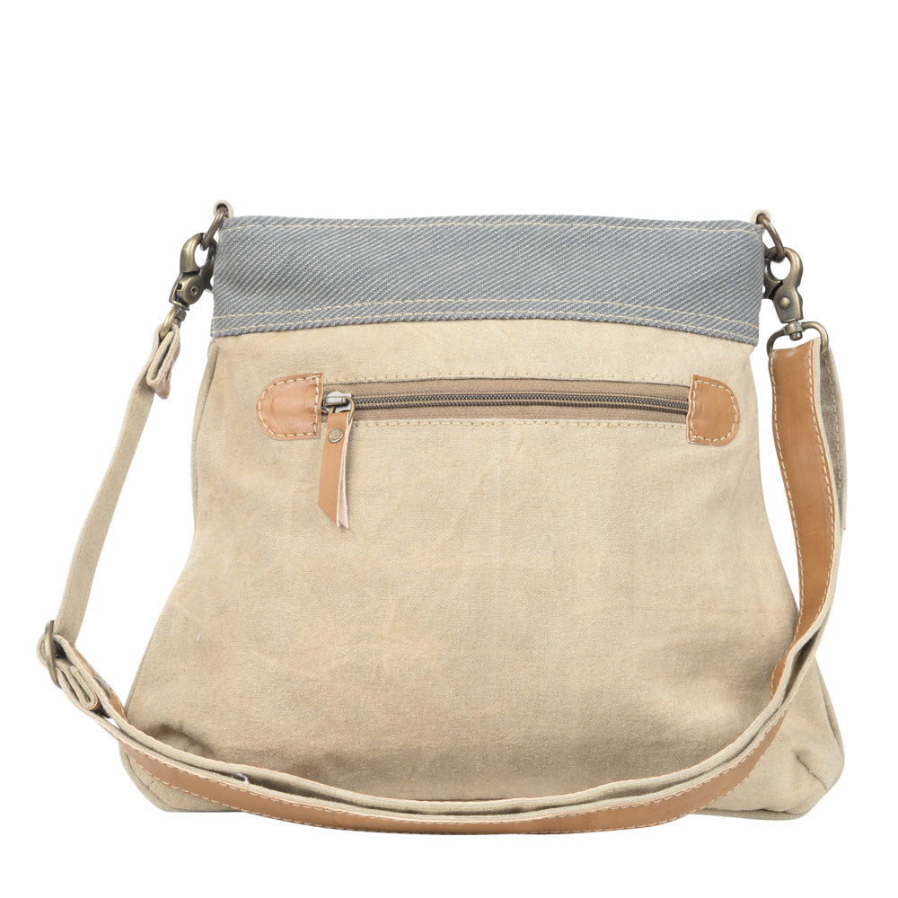 Enjoy The Ride Canvas Crossbody Bag