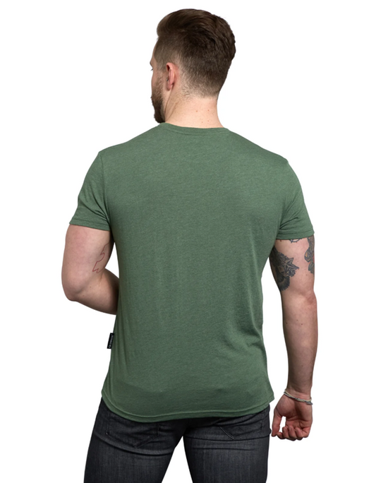 Guinness Green Distressed Label Tee