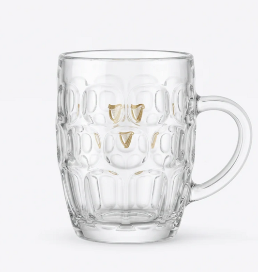 Guinness Gold Harp Dimple Tankard