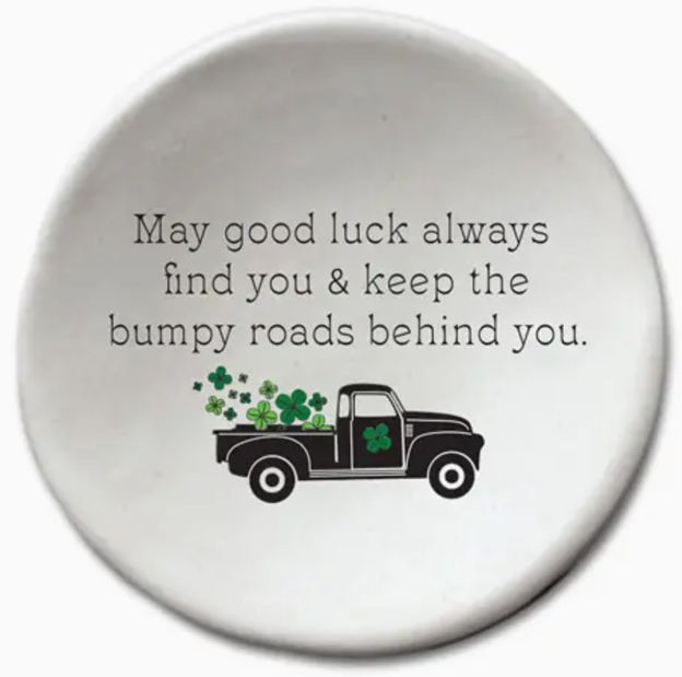 Ceramic Ornament - May Good Luck Find You
