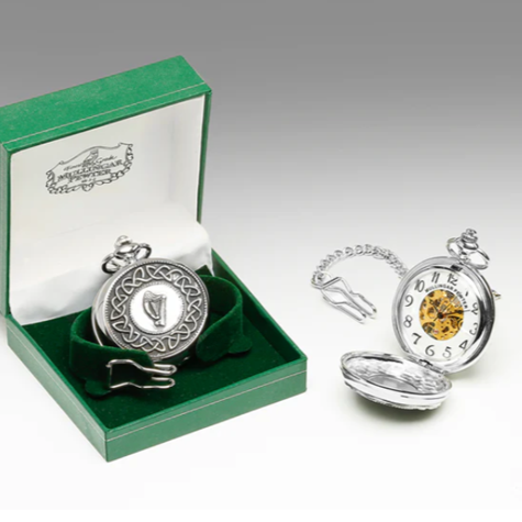 pewter pocket watch