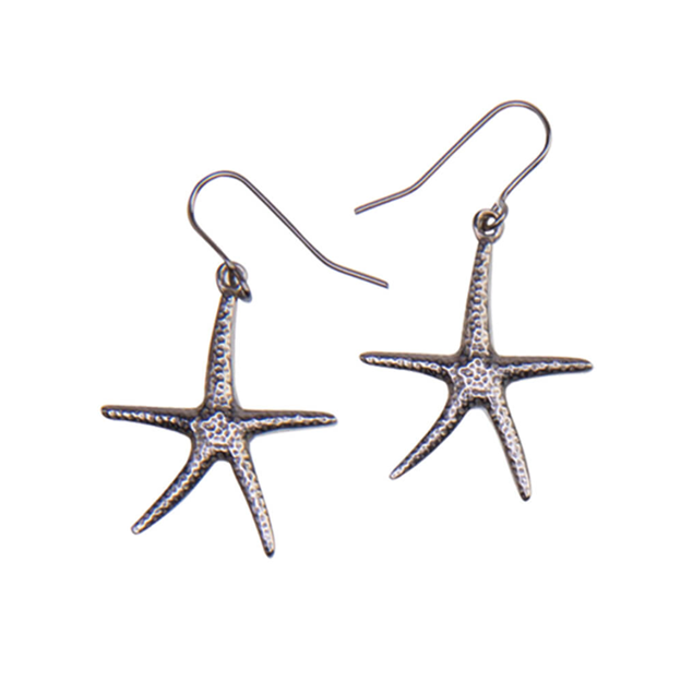 St Justin - Sea star drop earrings