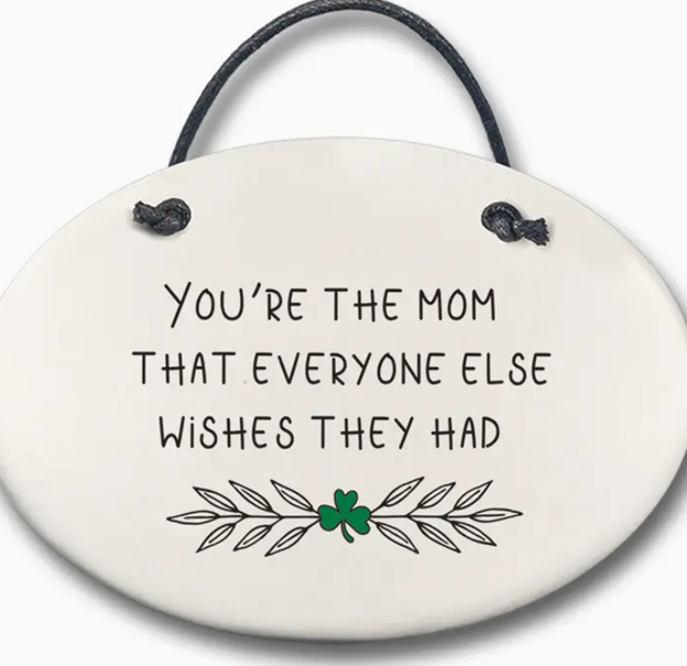 Ceramic Ornament - Mom