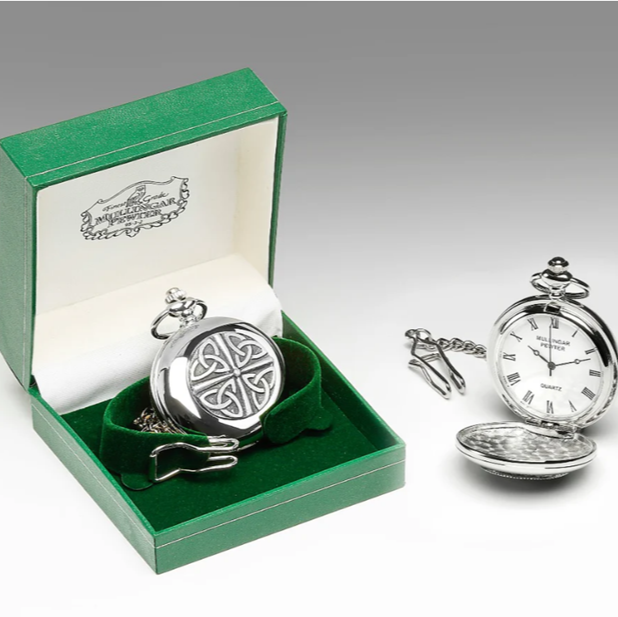 pewter pocket watch