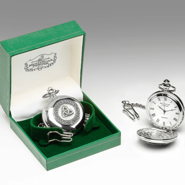 pewter pocket watch
