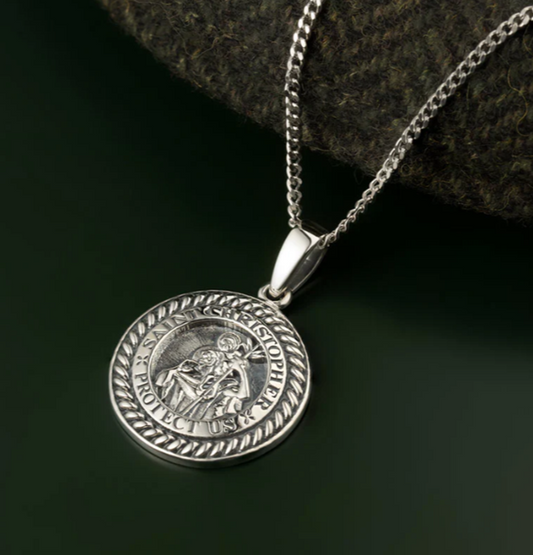 St Christopher Medal Pendant