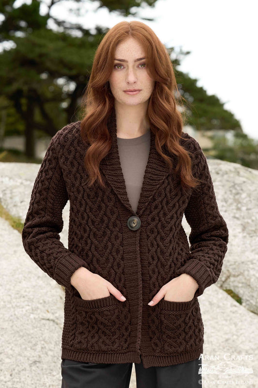 One Button Hearts Cardigan