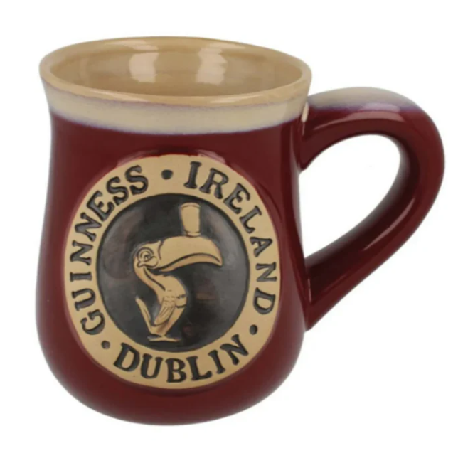 Guinness Mug Pottery Toucan