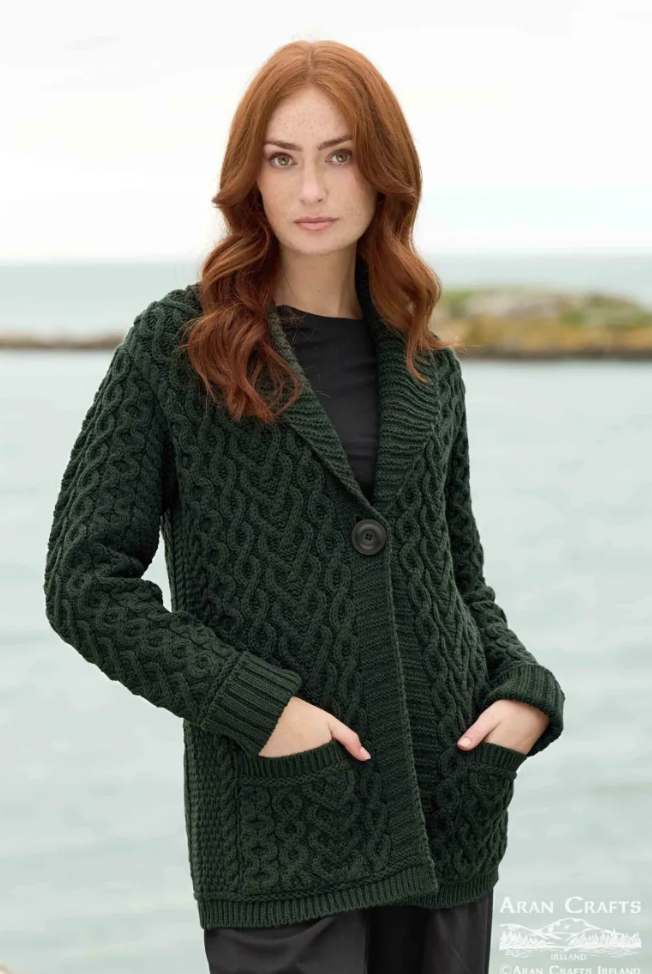 One Button Hearts Cardigan