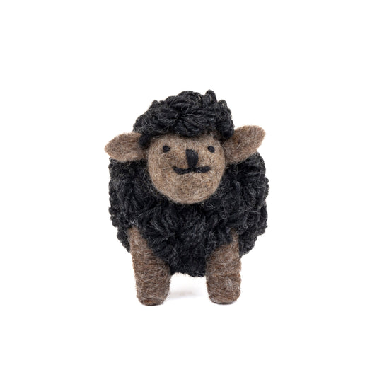 Erin knitwear wool sheep Charcoal