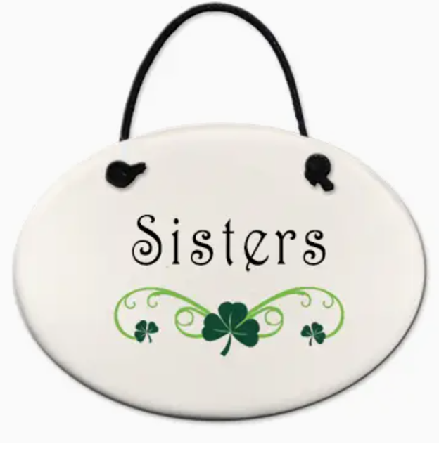 Ceramic Ornament - Sisters