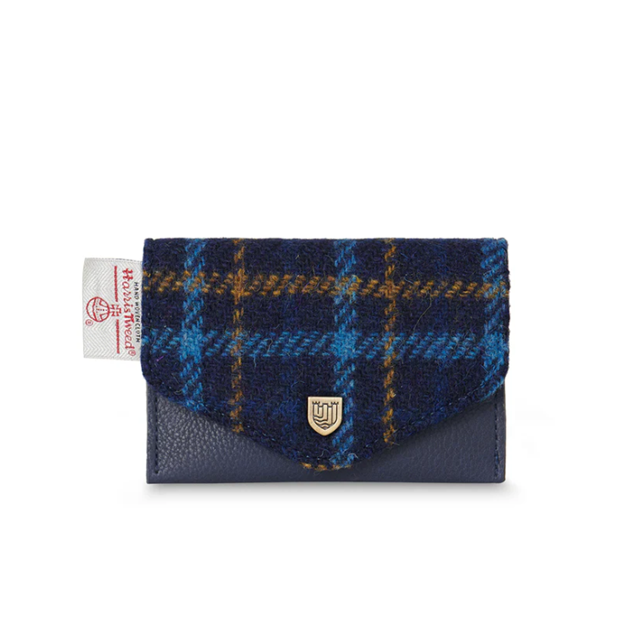 Harris Tweed Wallet Card Clasp