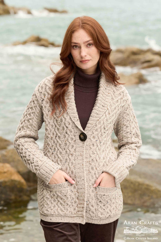 One Button Hearts Cardigan