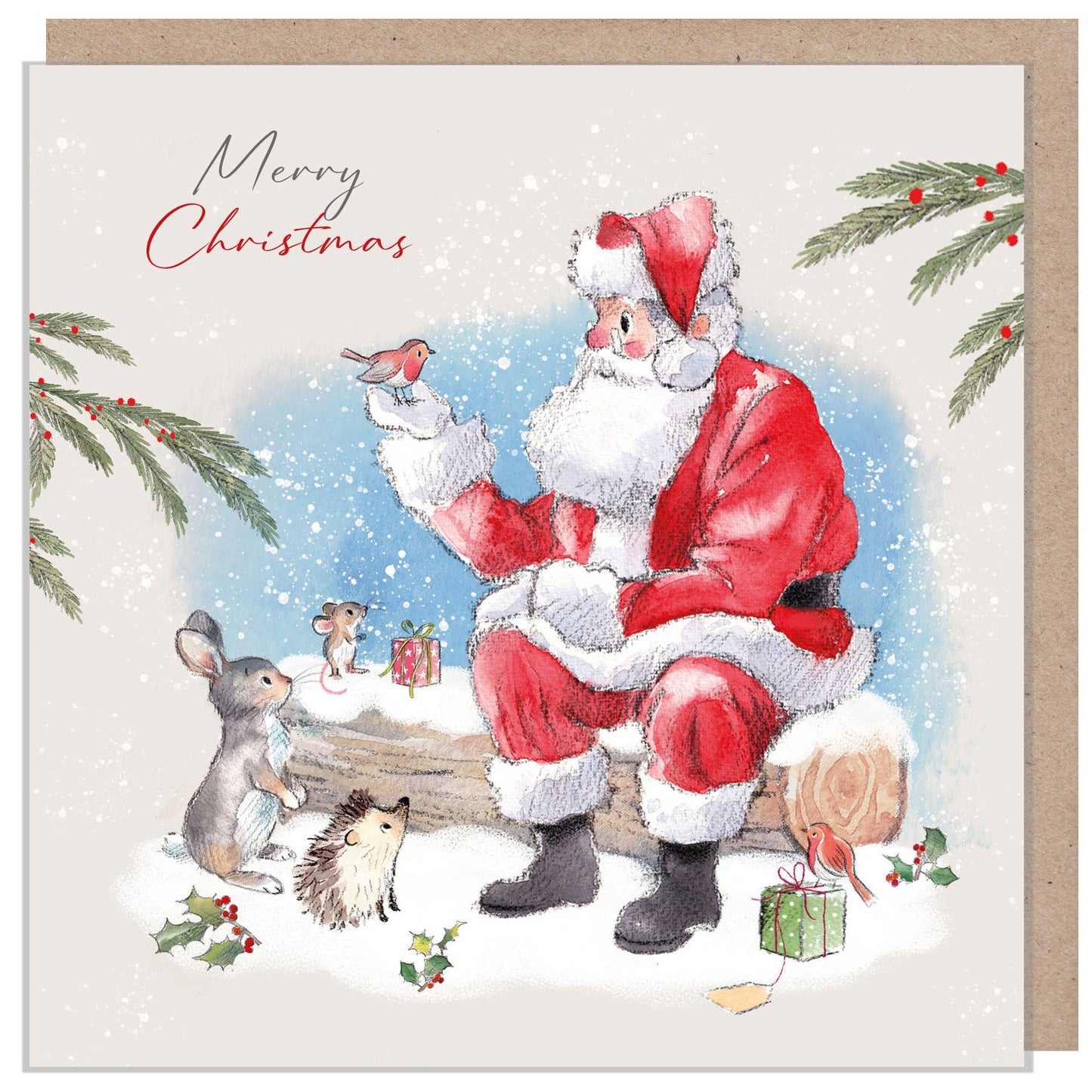 Christmas Card - Wintery Tails