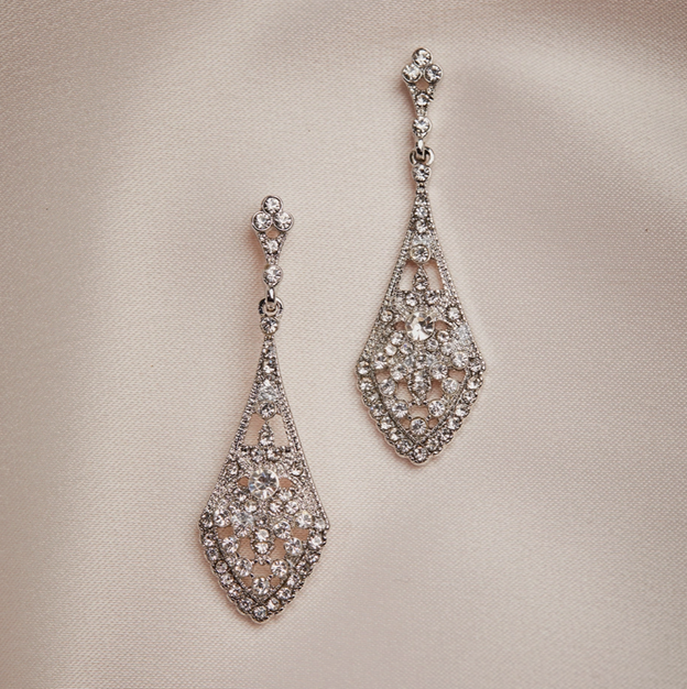 New Deco Long Drop Earring