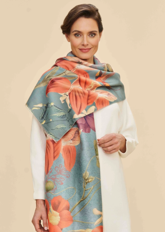 Wrap/Scarf - Hummingbird At Dusk