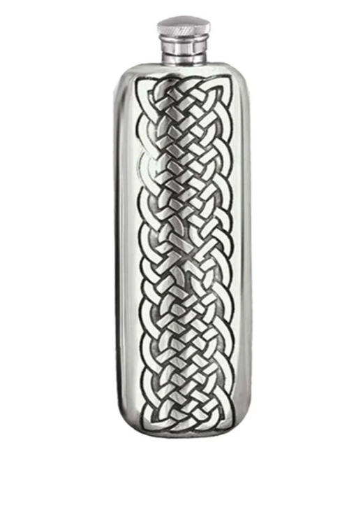 Pewter Hip Flask - 3oz Slimline