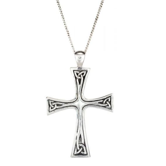 Toucan -  Sterling Silver Medieval Celtic Cross