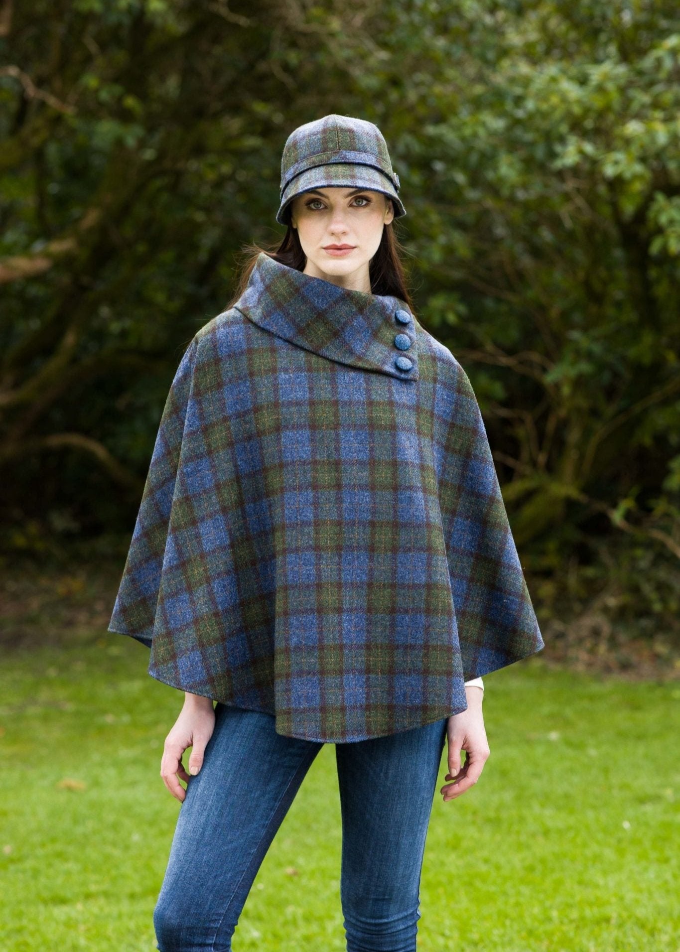 Mucros Tweed Ponchos