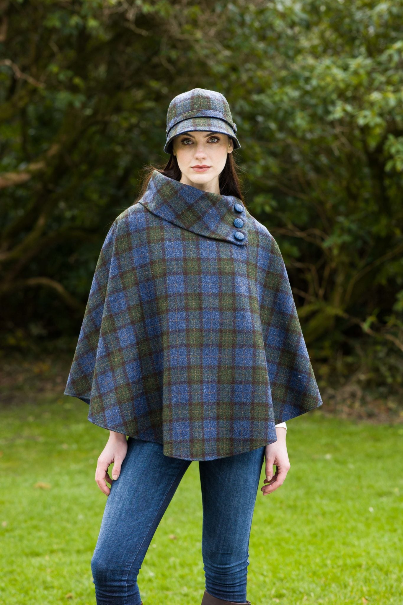 Mucros Tweed Ponchos