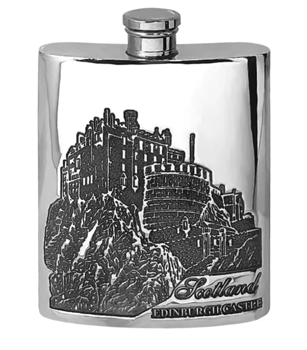 Pewter Hip Flask - 6oz