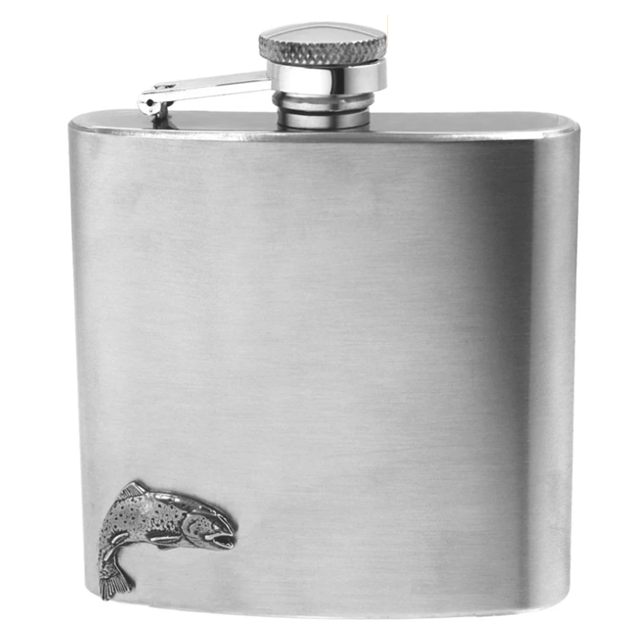 Pewter Hip Flask - 6oz