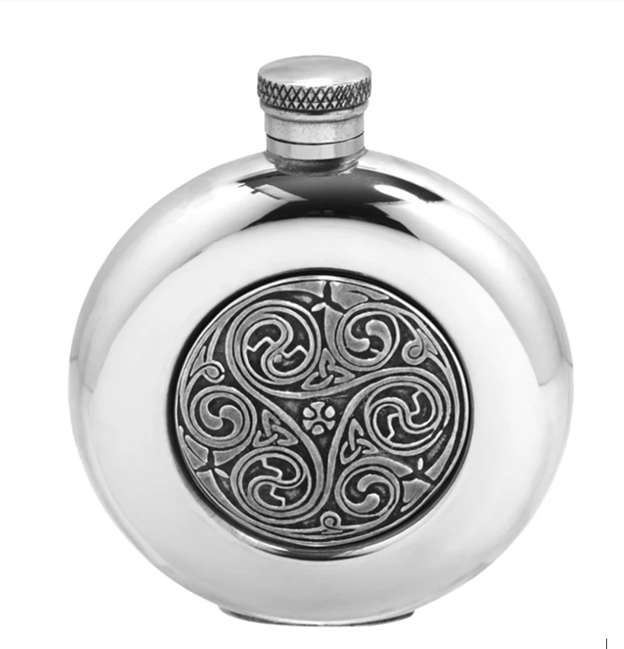 Pewter Hip Flask - 6oz