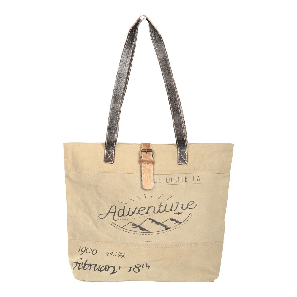 Adventure Canvas Tote Bag