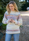 wool mohair ladies hand knit sweater