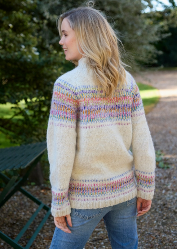 wool mohair ladies hand knit sweater