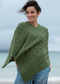 Supersoft Merino Knit Triangular Poncho