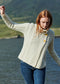 Aran Assymetrical Cable Cardigan