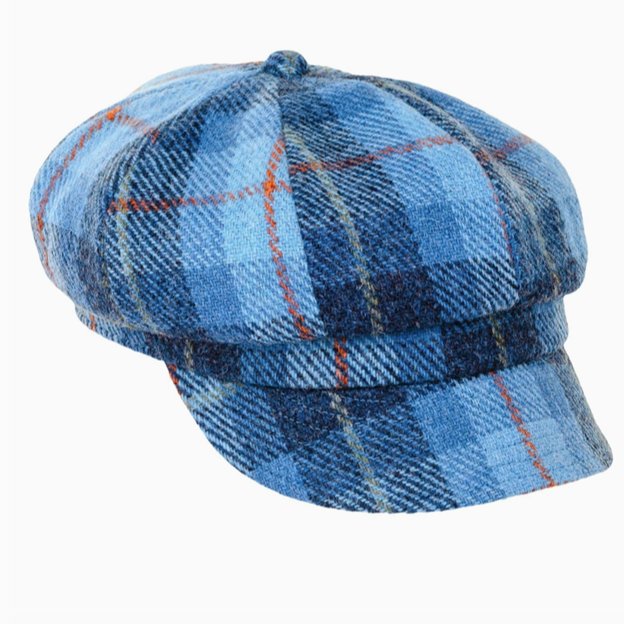 Harris Tweed Baker Boy Cap