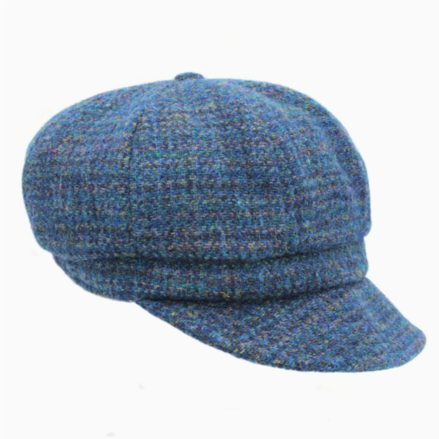 Harris Tweed Baker Boy Cap