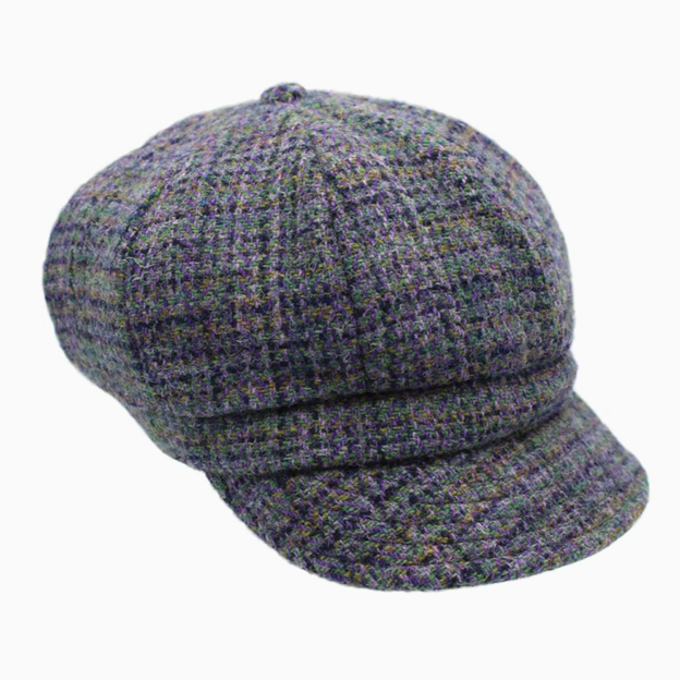 Harris Tweed Baker Boy Cap