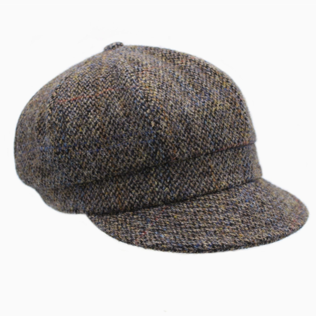 Harris Tweed Baker Boy Cap