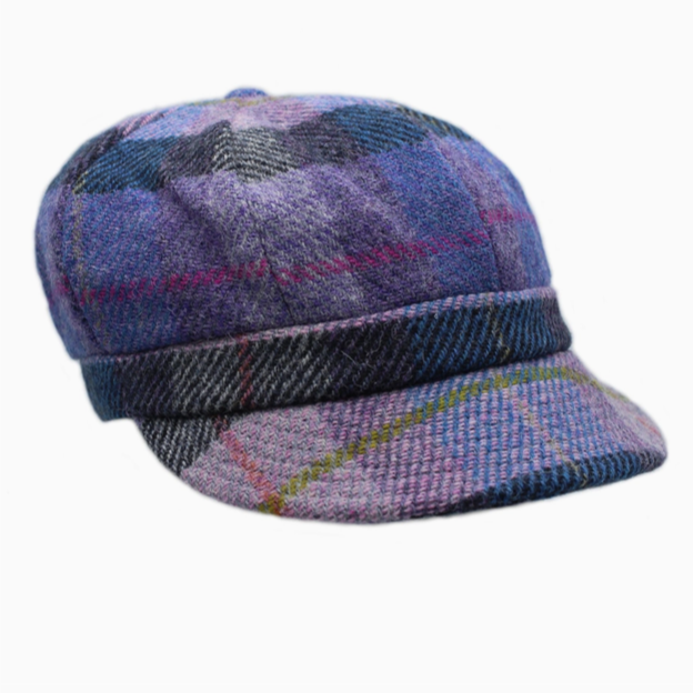 Harris Tweed Baker Boy Cap