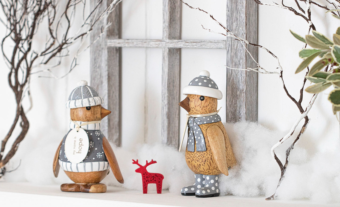 Dcuk Christmas Alpine Grey Penguin
