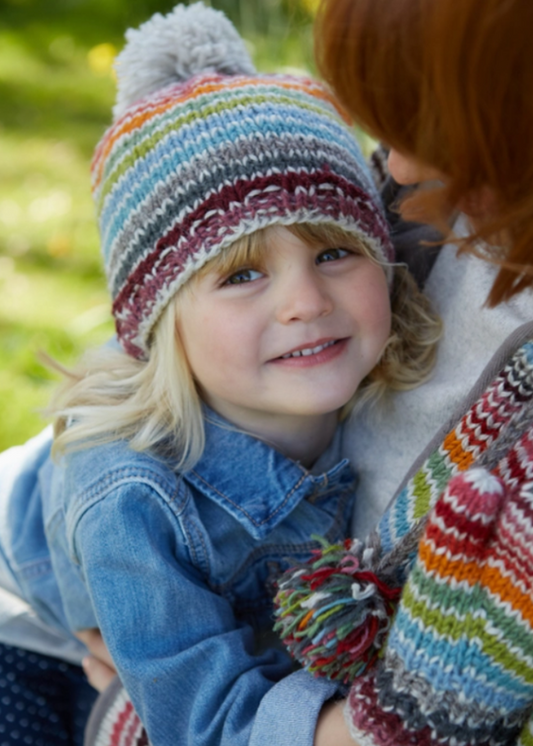 Kids Beanies Hoxton Stripe