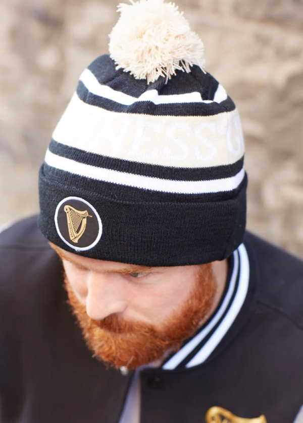 Guinness Beanie Black & White