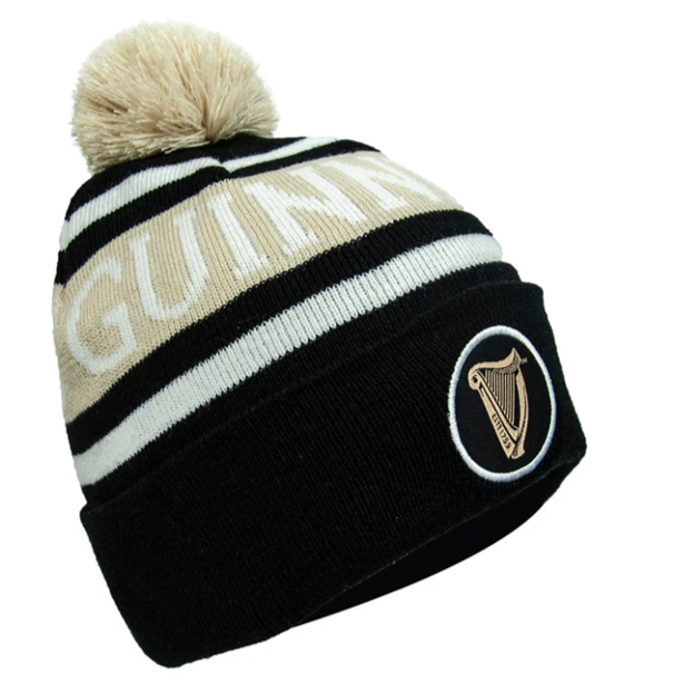 Guinness Beanie Black & White