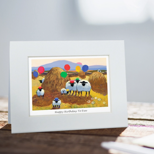 Greeting Card - Happy Birthday To Ewe