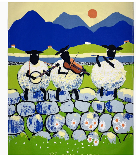 Tea Towel - Bl-Ewe Grass